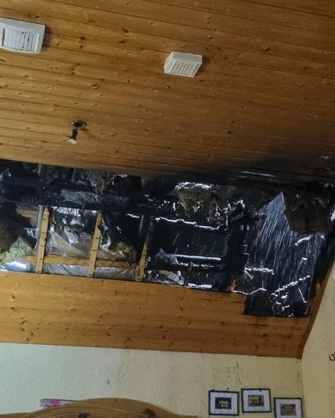 eröffnete Decke