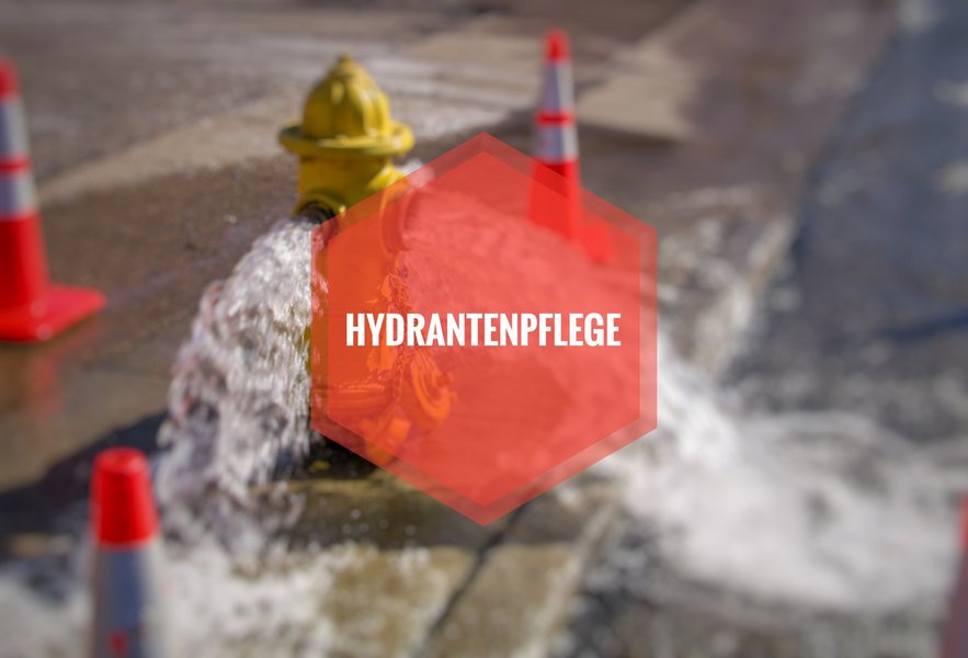 Hydrantenpflege Symbolbild