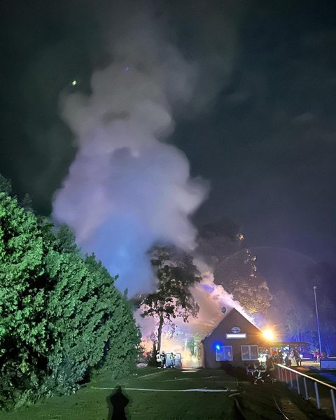 Sicht auf die Einsatzstelle
