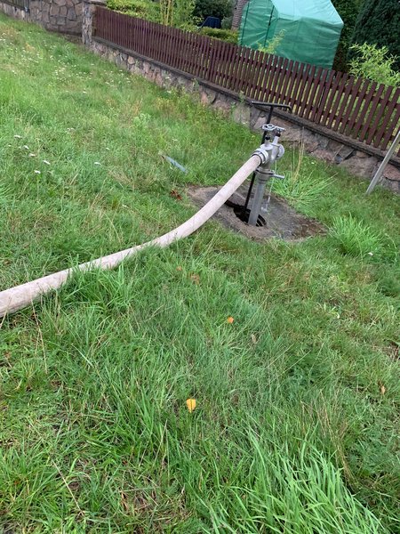 Wasserversorgung durch Unterflurhydrant