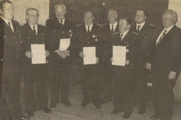 Ehrung der Gründungsmitglieder zum 40. Jubiläum